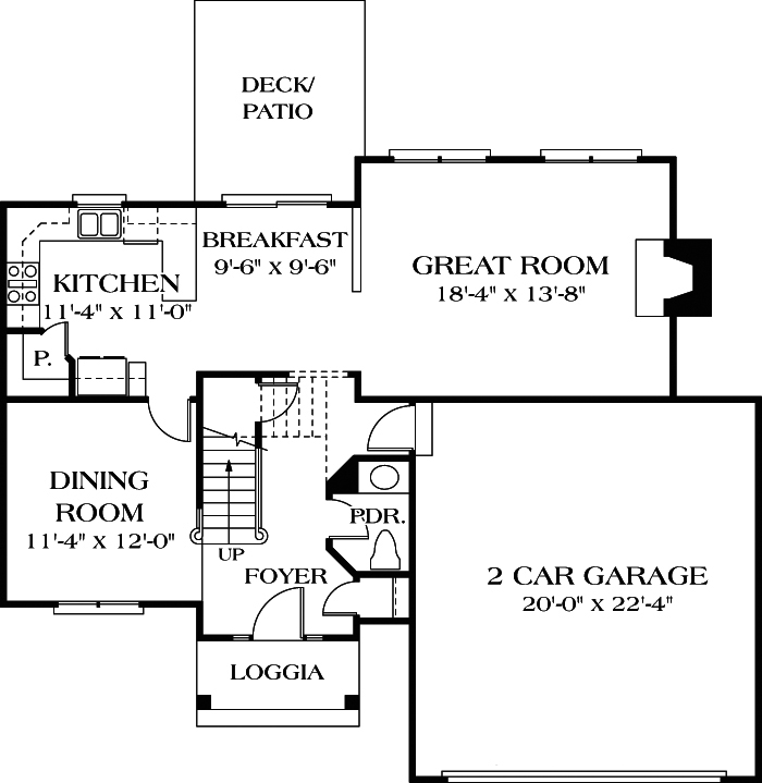 Floor Plan Main Level