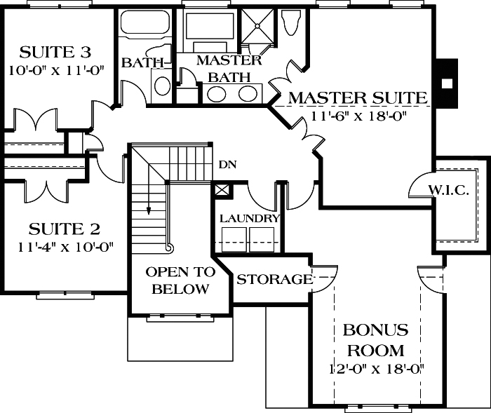 Floor Plan Upper Level