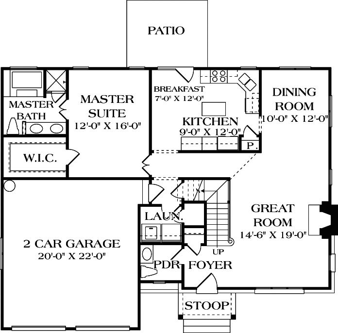 Floor Plan Main Level