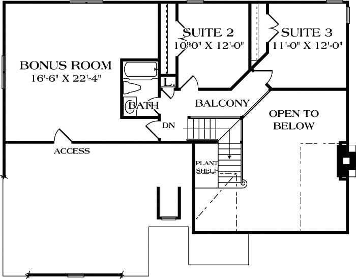 Floor Plan Upper Level