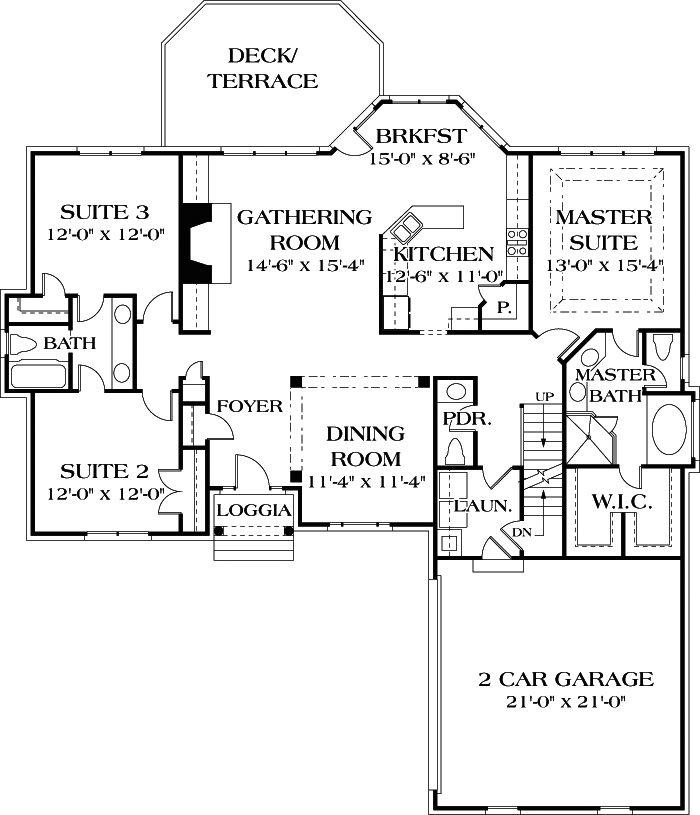 Floor Plan Main Level