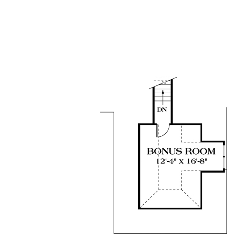 Floor Plan Bonus Room