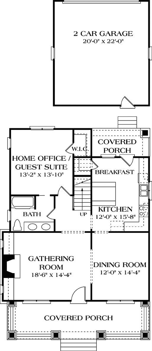 Floor Plan Main Level