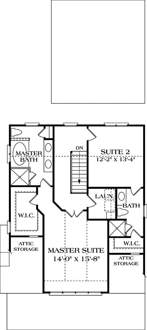 Floor Plan Upper Level