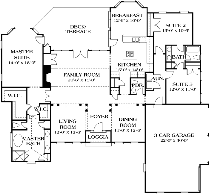 Floor Plan Main Level