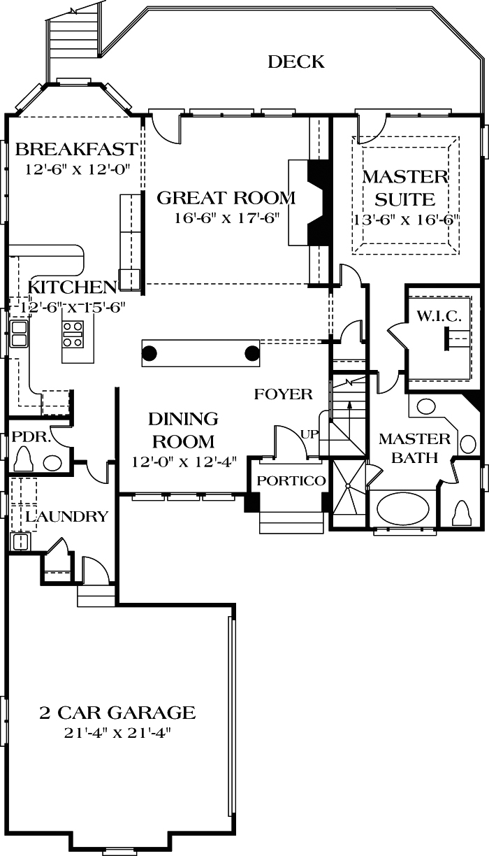Floor Plan Main Level