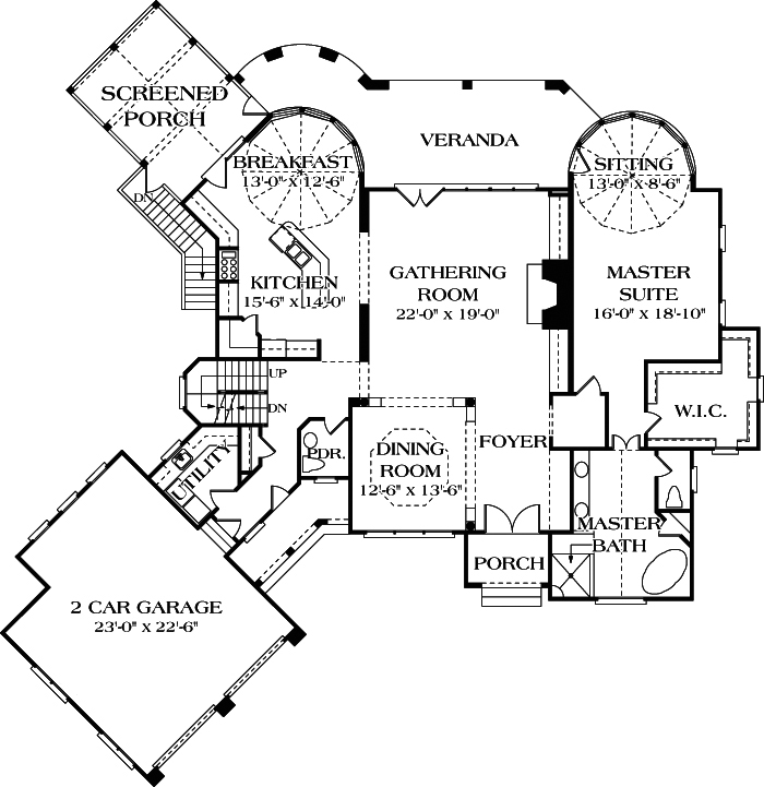 Floor Plan Main Level