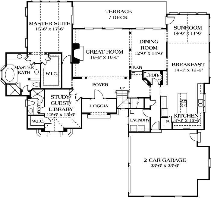 Floor Plan Main Level