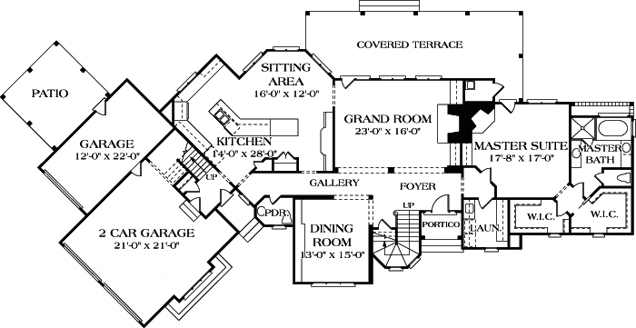 Floor Plan Main Level