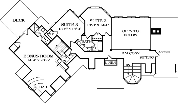 Floor Plan Upper Level