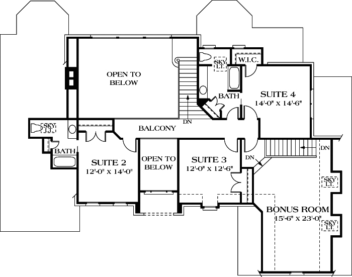 Floor Plan Upper Level