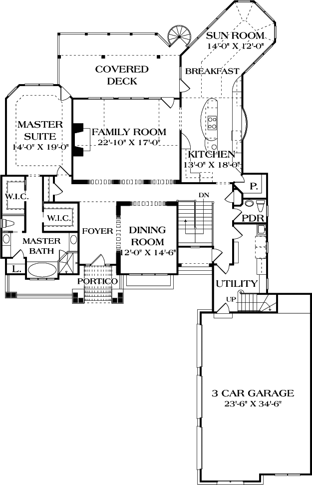 Floor Plan Main Level