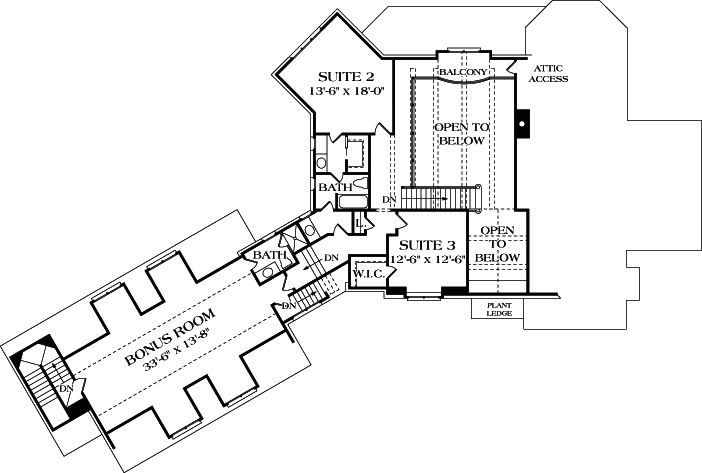 Floor Plan Upper Level