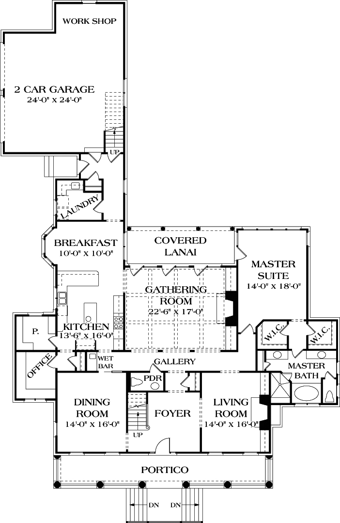Floor Plan Main Level