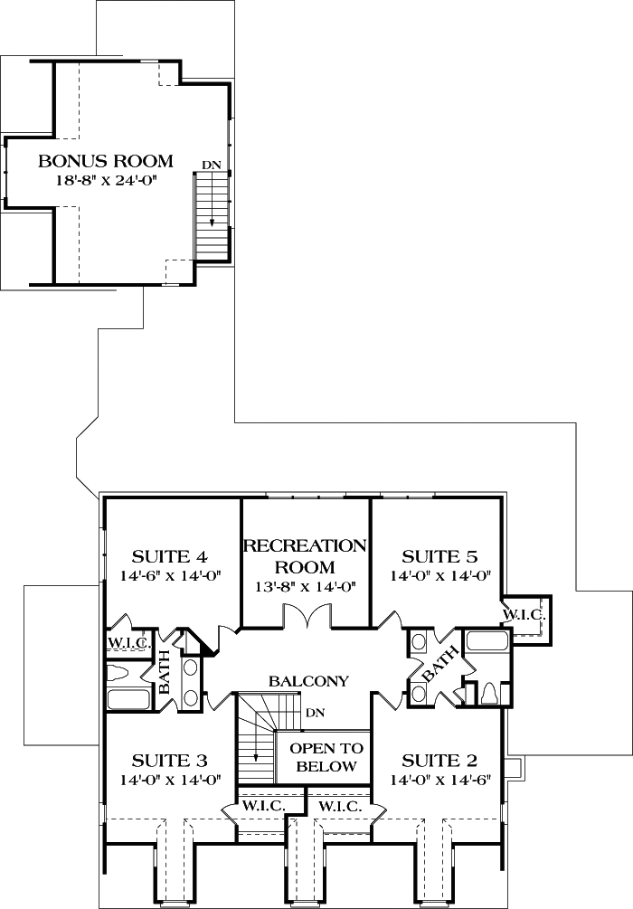 Floor Plan Upper Level