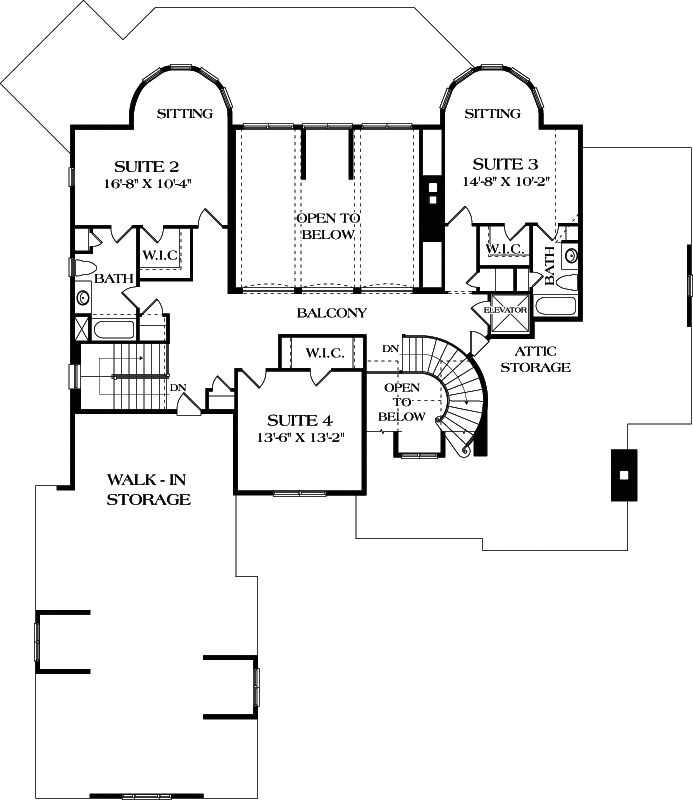 Floor Plan Upper Level