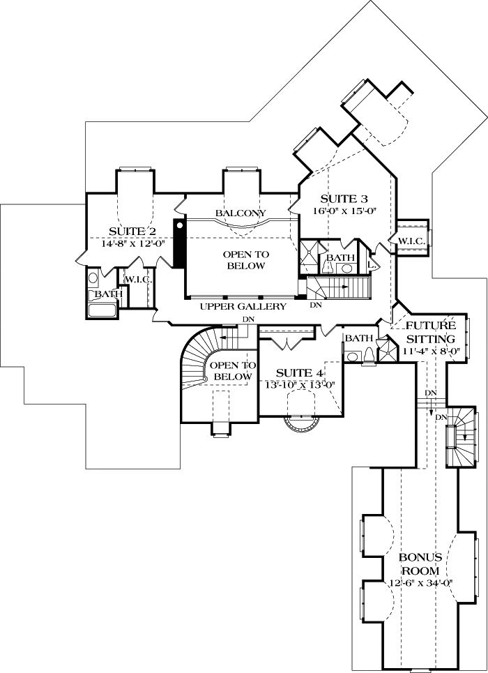 Floor Plan Upper Level