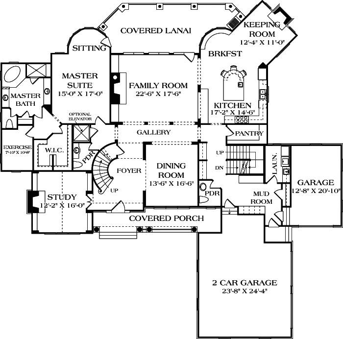 Floor Plan Main Level