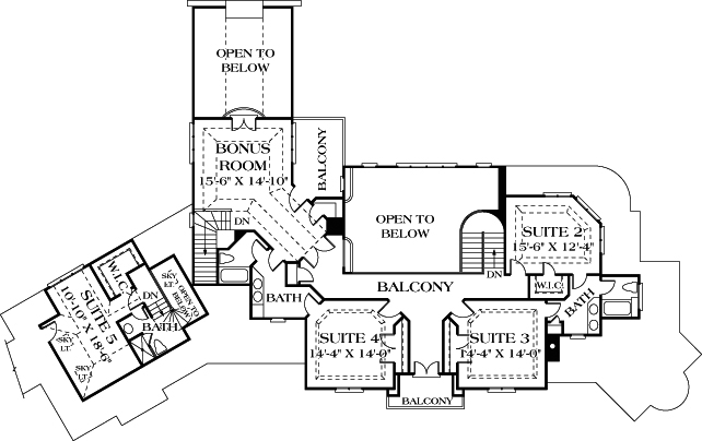 Floor Plan Upper Level