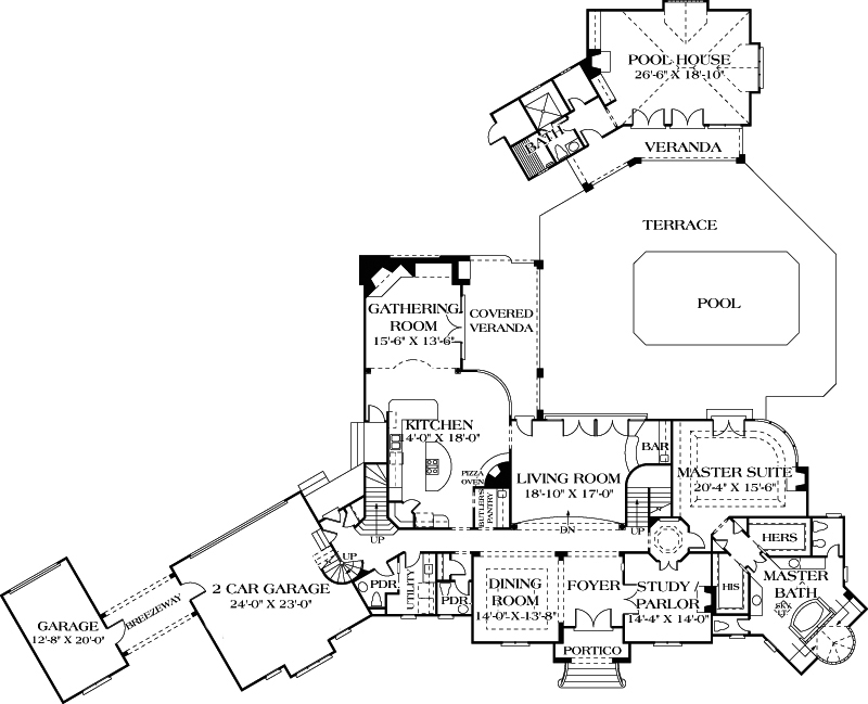 Floor Plan Main Level