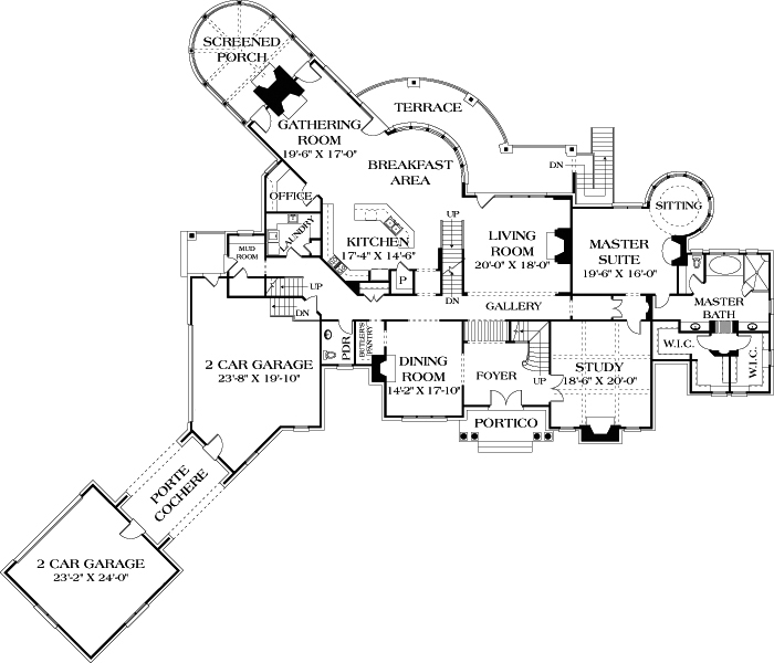 Floor Plan Main Level