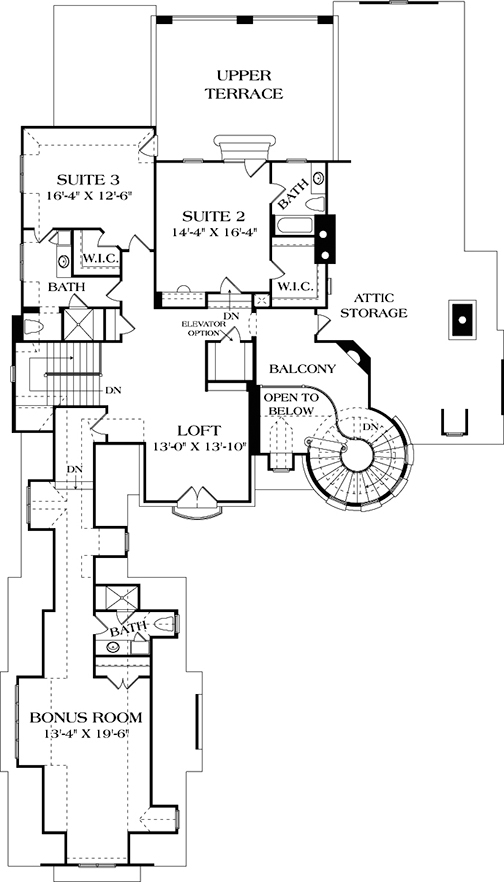 Floor Plan Upper Level