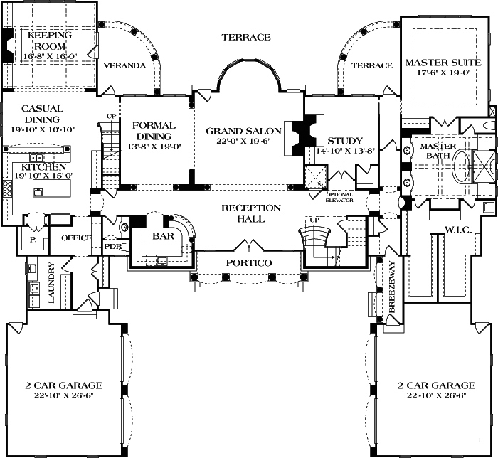 Floor Plan Main Level