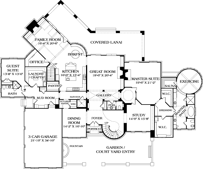 Floor Plan Main Level