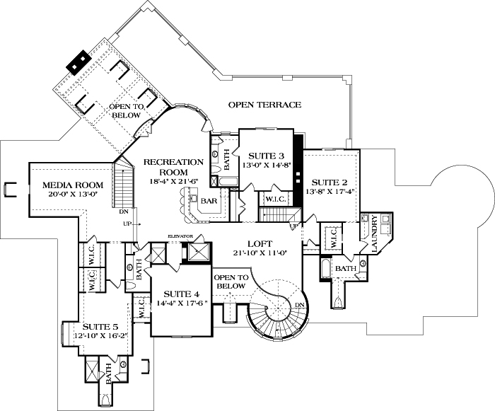 Floor Plan Upper Level