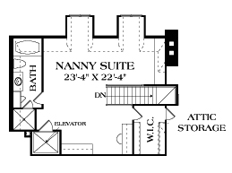Floor Plan Third Story