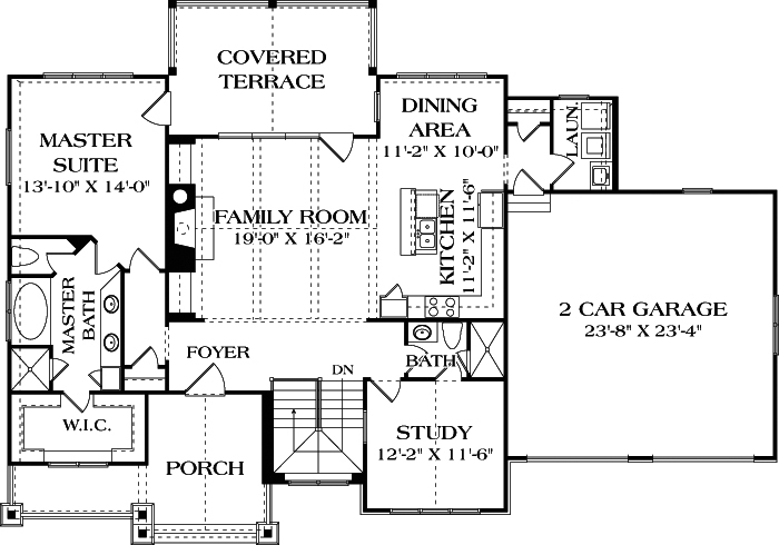 Floor Plan Main Level