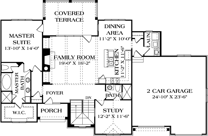 Floor Plan Main Level