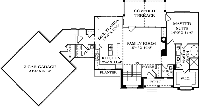 Floor Plan Main Level