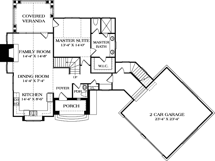 Floor Plan Main Level