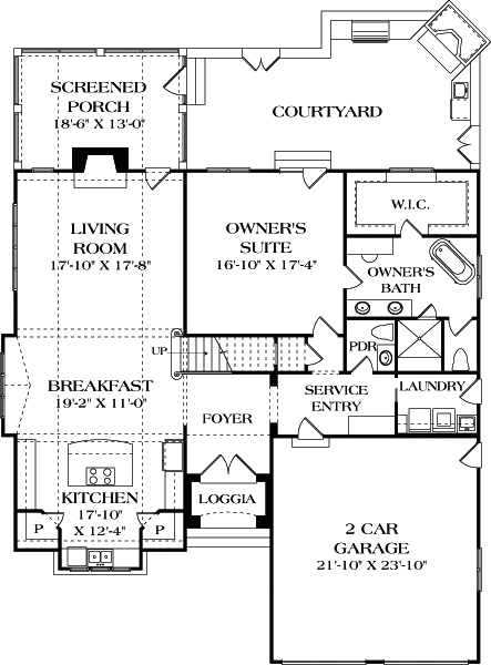 Floor Plan Main Level