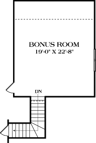 Floor Plan Bonus Room
