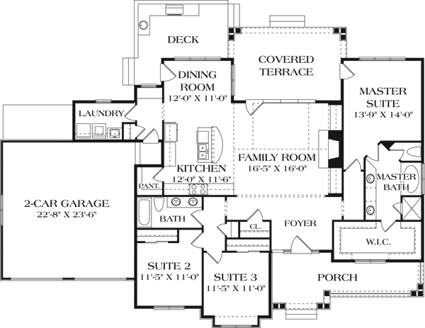 Floor Plan Main Level