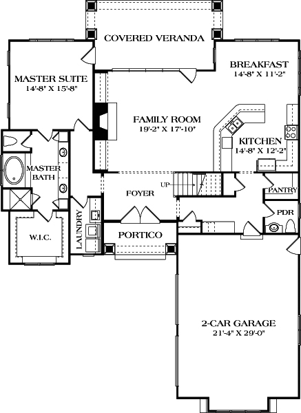 Floor Plan Main Level