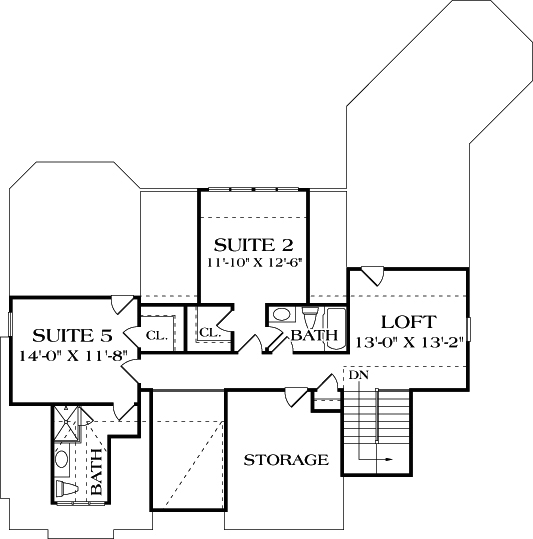 Floor Plan Upper Level