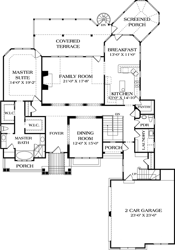 Floor Plan Main Level