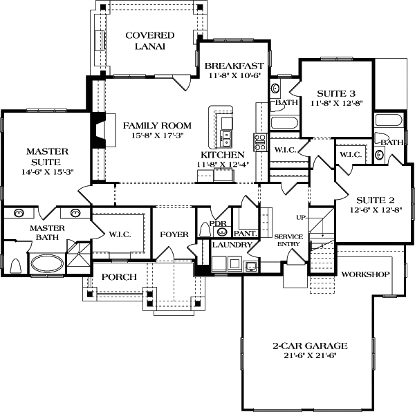 Floor Plan Main Level