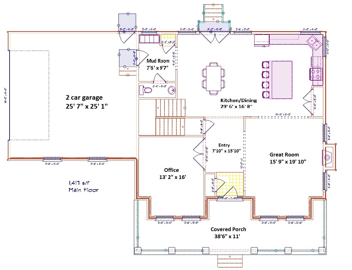 Floor Plan Main Level