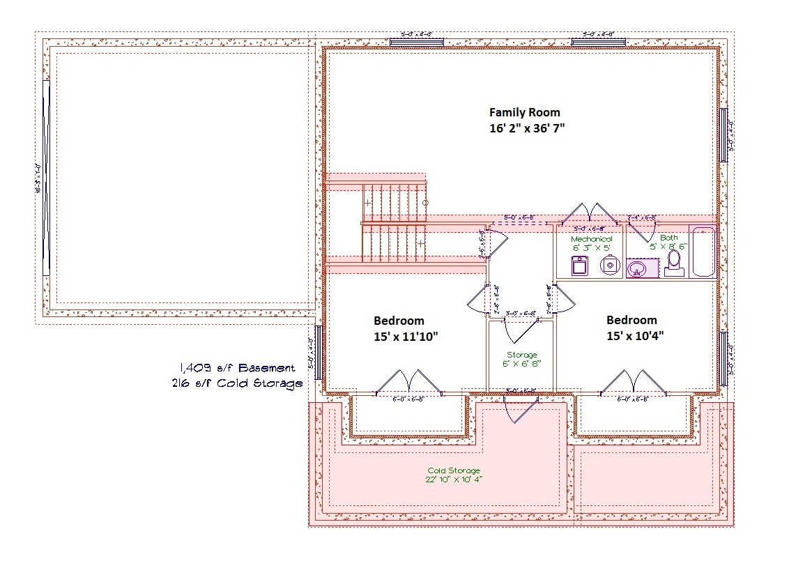 Floor Plan Basement