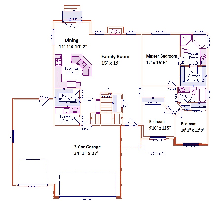 Floor Plan Main Level