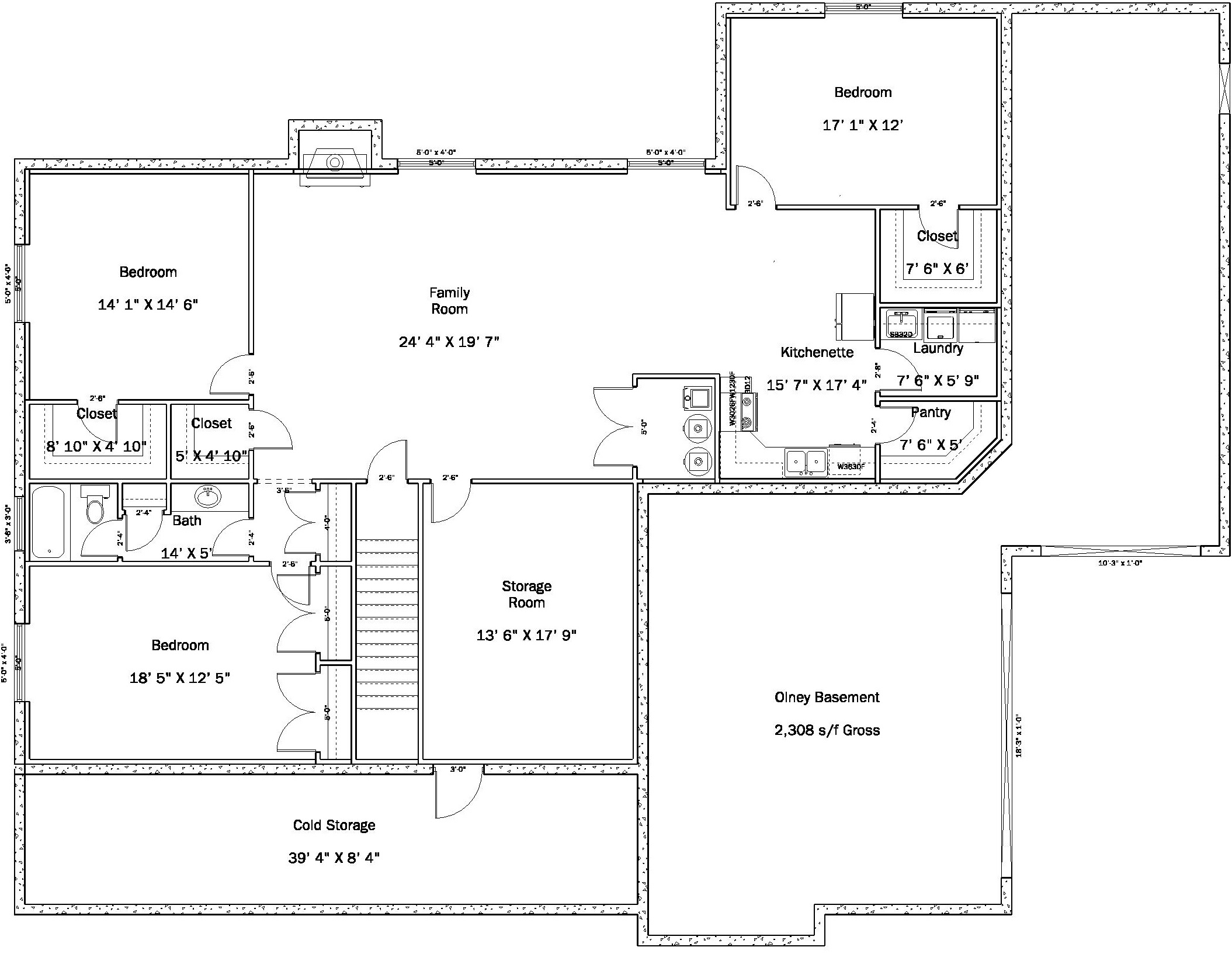 Floor Plan Basement