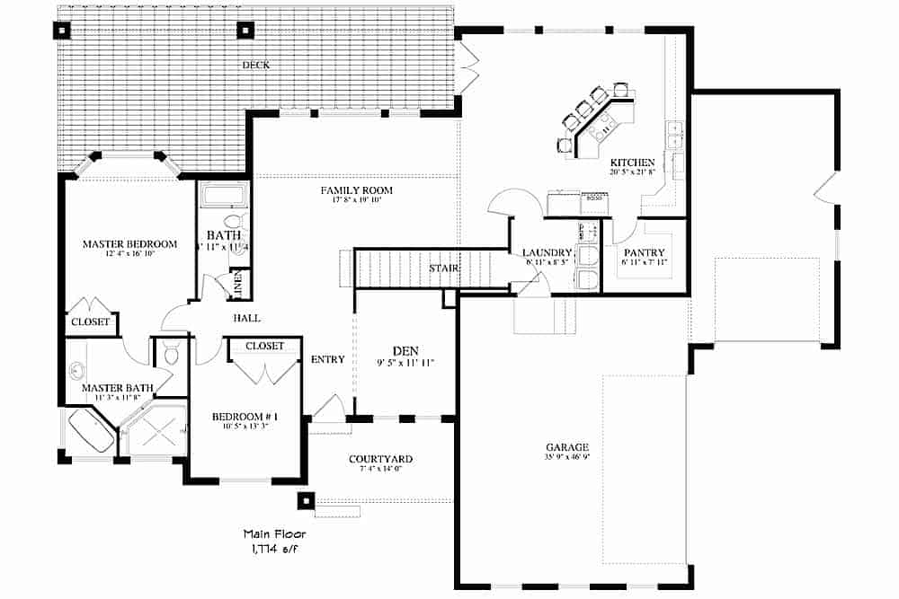 Floor Plan Main Level