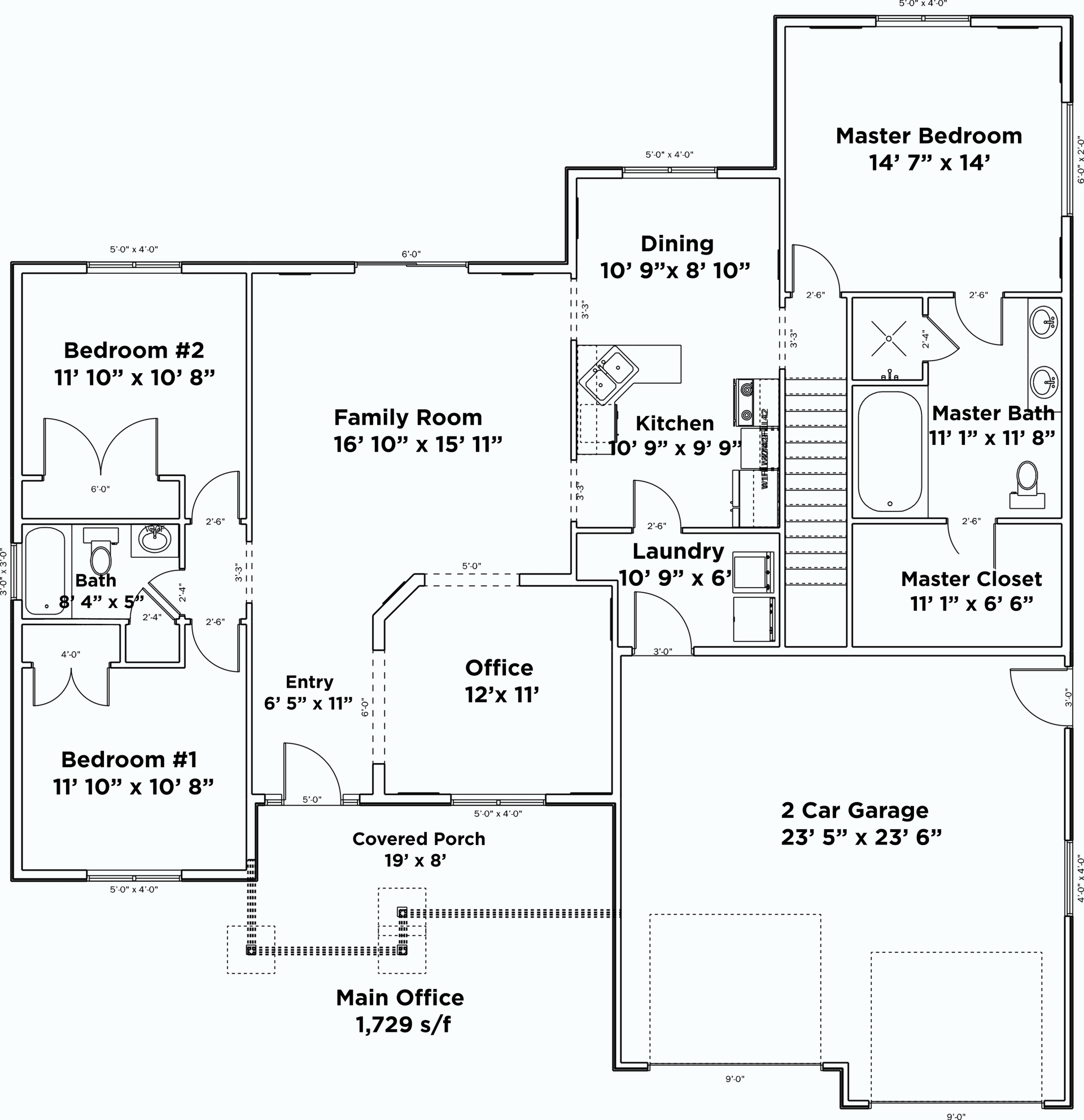 Floor Plan Main Level