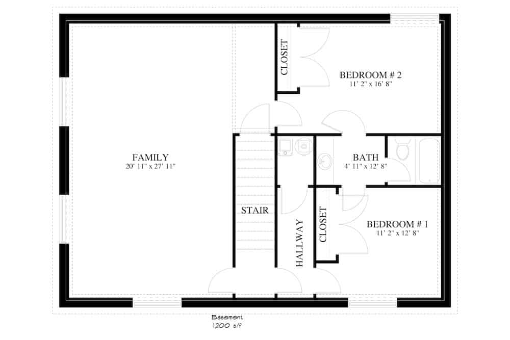 Floor Plan Basement