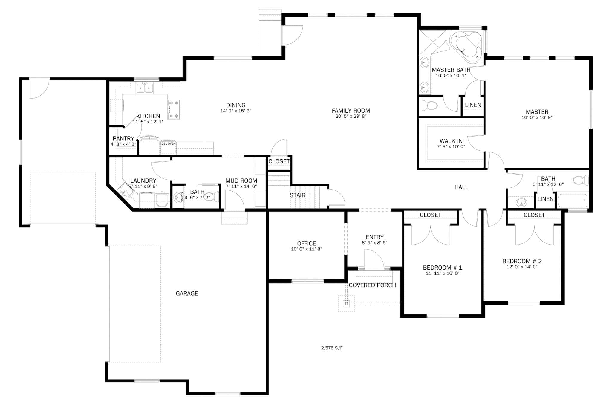Floor Plan First Story
