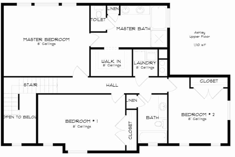Floor Plan Upper Level